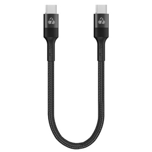 Powertech POWERTECH καλώδιο USB-C PTR-0204, PD 60W, 480Mbps, 25cm, μαύρο