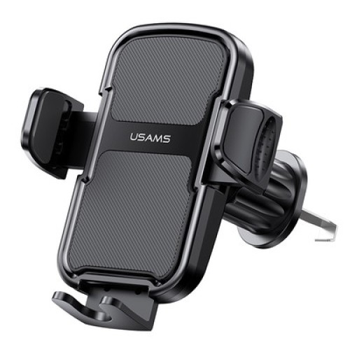 USAMS USAMS βάση smartphone αυτοκινήτου ZJ085 για αεραγωγούς, μαύρη