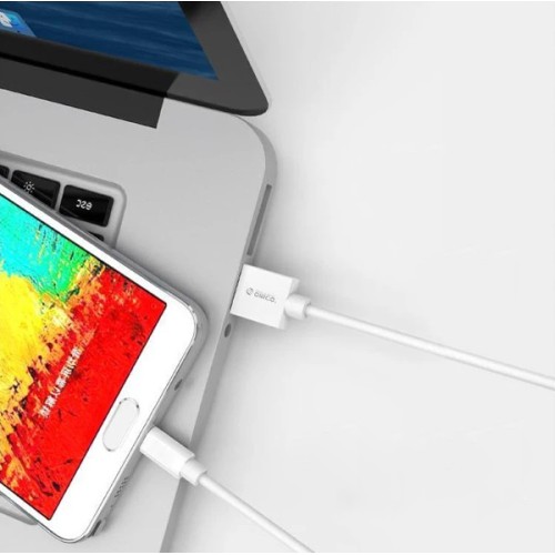 ORICO ORICO καλώδιο micro USB σε USB ADC-05, 3A, 480Mbps, 0.5m, λευκό
