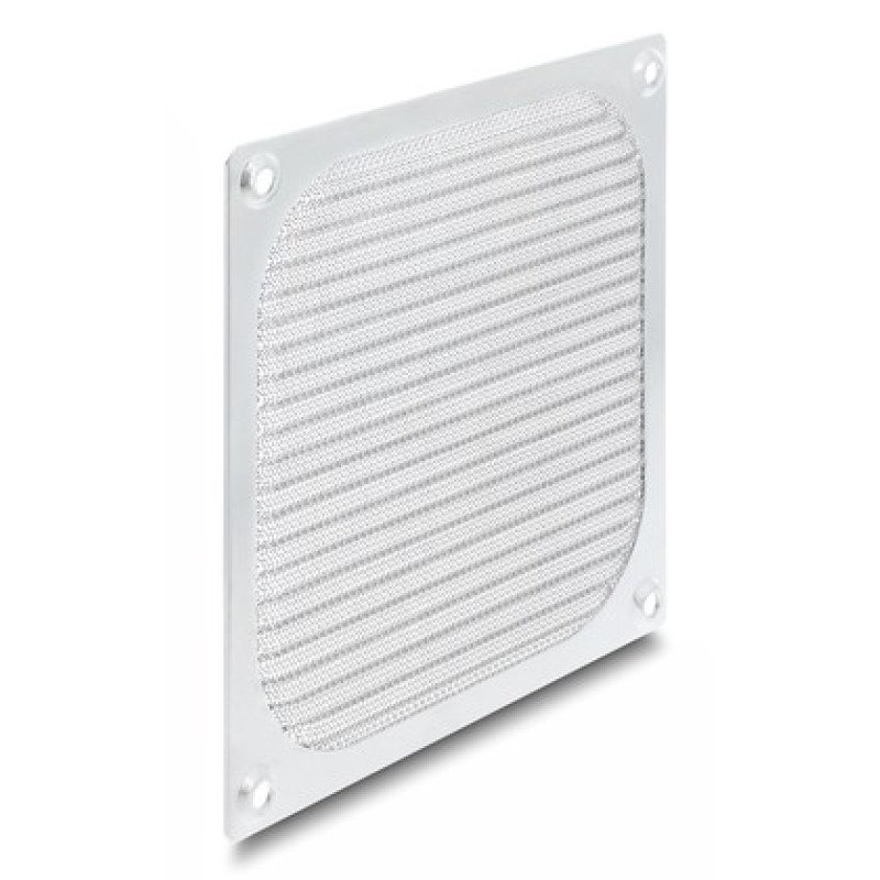 DELOCK DELOCK σχάρα για 120mm ανεμιστήρα 67458 με φίλτρο σκόνης, μεταλλική, ασημί
