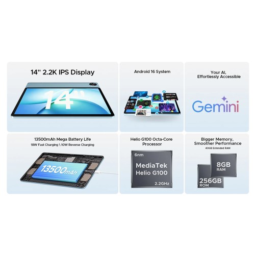 DOOGEE DOOGEE tablet Tab E3 Max, 14