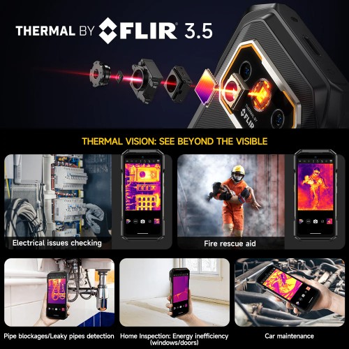 ULEFONE ULEFONE smartphone Armor 27T Pro Plus, 6.78