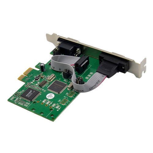 Powertech POWERTECH κάρτα επέκτασης PCIe σε 2x serial ST349, 921.6Kbps, SB16C1052PCI