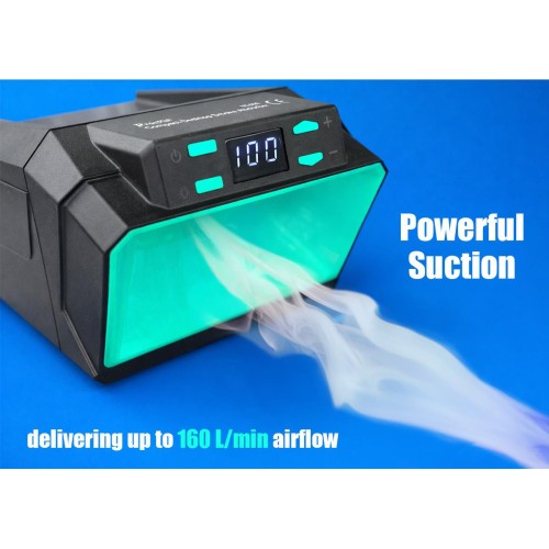 PROSKIT PROSKIT σταθμός απορρόφησης καπνού SS-598F, 24W, 160L/min, με φίλτρο HEPA & άνθρακα
