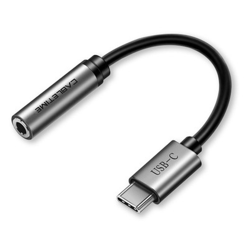 CABLETIME CABLETIME αντάπτορας USB-C σε 3.5mm CT-CMAUDIO, γκρι