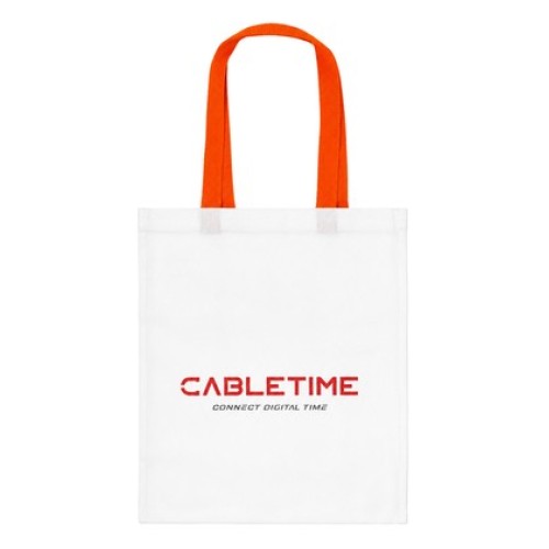 CABLETIME CABLETIME τσάντα CT-BAG, 33.5x38.5cm, λευκή