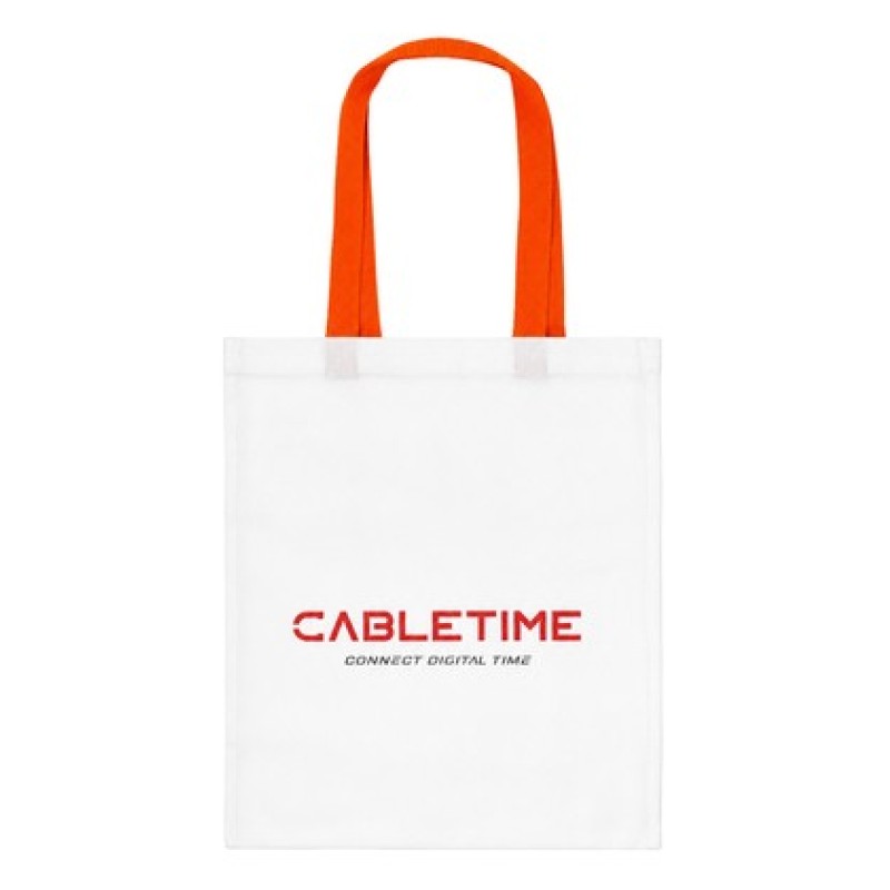 CABLETIME CABLETIME τσάντα CT-BAG, 33.5x38.5cm, λευκή