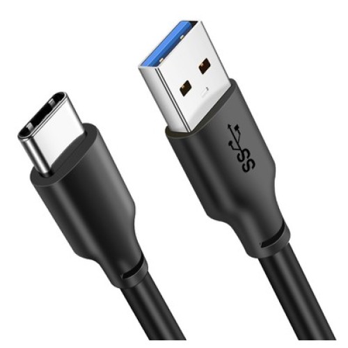CABLETIME CABLETIME καλώδιο USB-C σε USB CT-C160-U33-CMAMN, 3A, 5Gbps, 3m, μαύρο