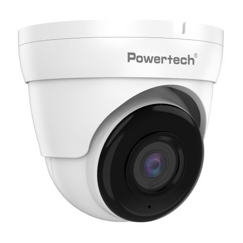 Powertech POWERTECH υβριδική κάμερα CCTV PT-1587 με μικρόφωνο & υπέρυθρα, 5MP, 2.8mm, IP66