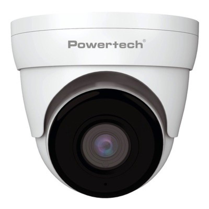 Powertech POWERTECH υβριδική κάμερα CCTV PT-1587 με μικρόφωνο & υπέρυθρα, 5MP, 2.8mm, IP66