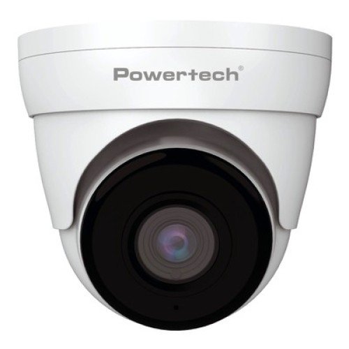 Powertech POWERTECH υβριδική κάμερα CCTV PT-1589 με μικρόφωνο & υπέρυθρα, 8MP, 2.8mm, IP66