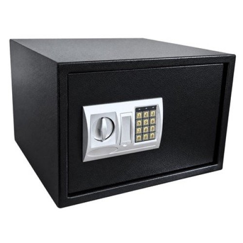 Powertech POWERTECH χρηματοκιβώτιο ασφαλείας PT-1666 με ράφι, ψηφιακό κλείδωμα, 44x40x30cm, 17kg