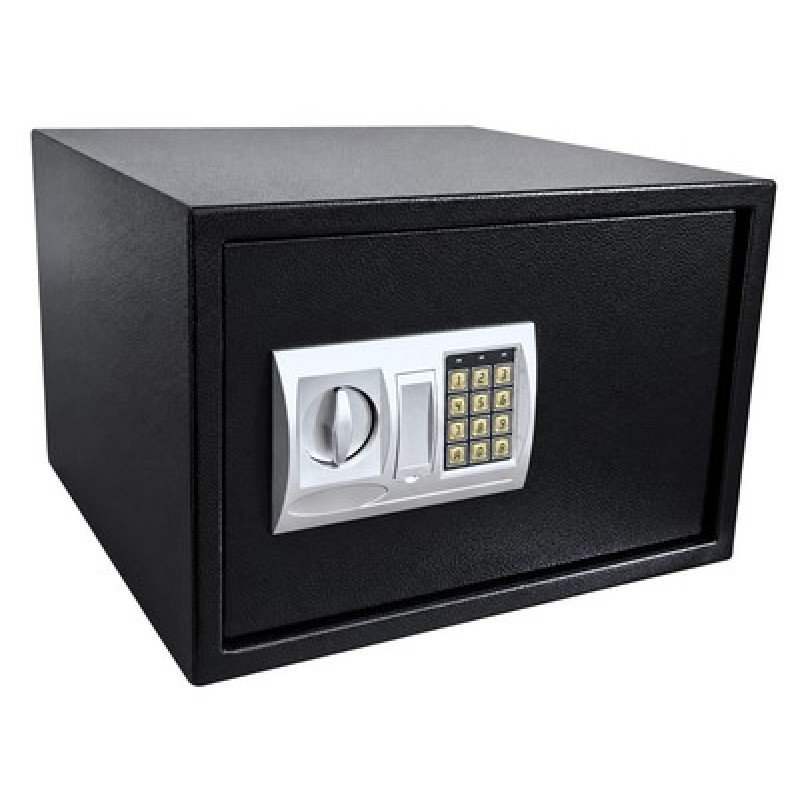 Powertech POWERTECH χρηματοκιβώτιο ασφαλείας PT-1666 με ράφι, ψηφιακό κλείδωμα, 44x40x30cm, 17kg