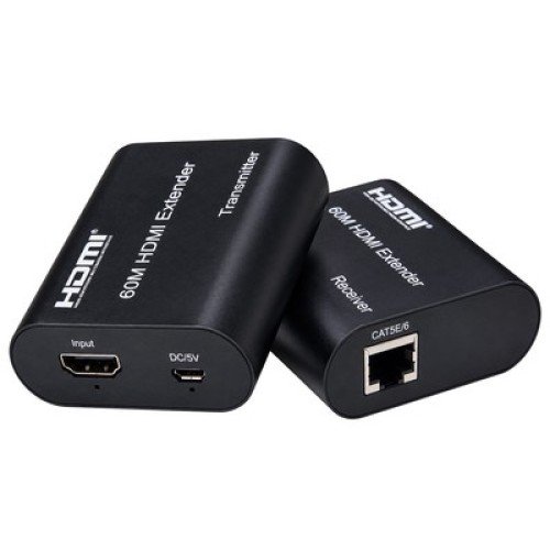 Powertech POWERTECH HDMI video extender CAB-H204 μέσω καλωδίου RJ45, 1080p/60Hz, με loop, έως 120m