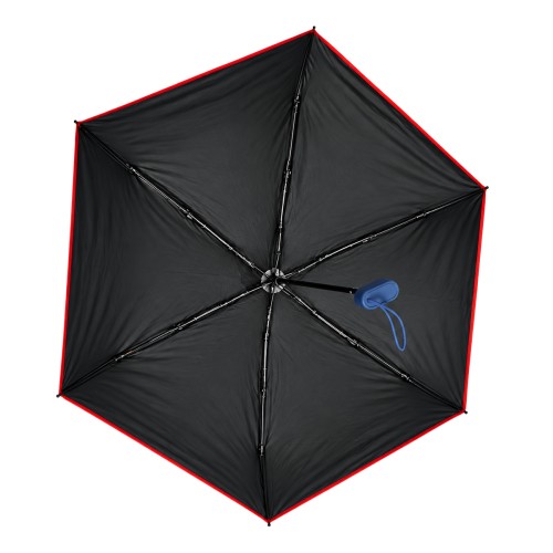 Bruno BRUNO mini ομπρέλα βροχής BRN-0321, σπαστή, Φ88cm, UV προστασία, με θήκη, μπλε