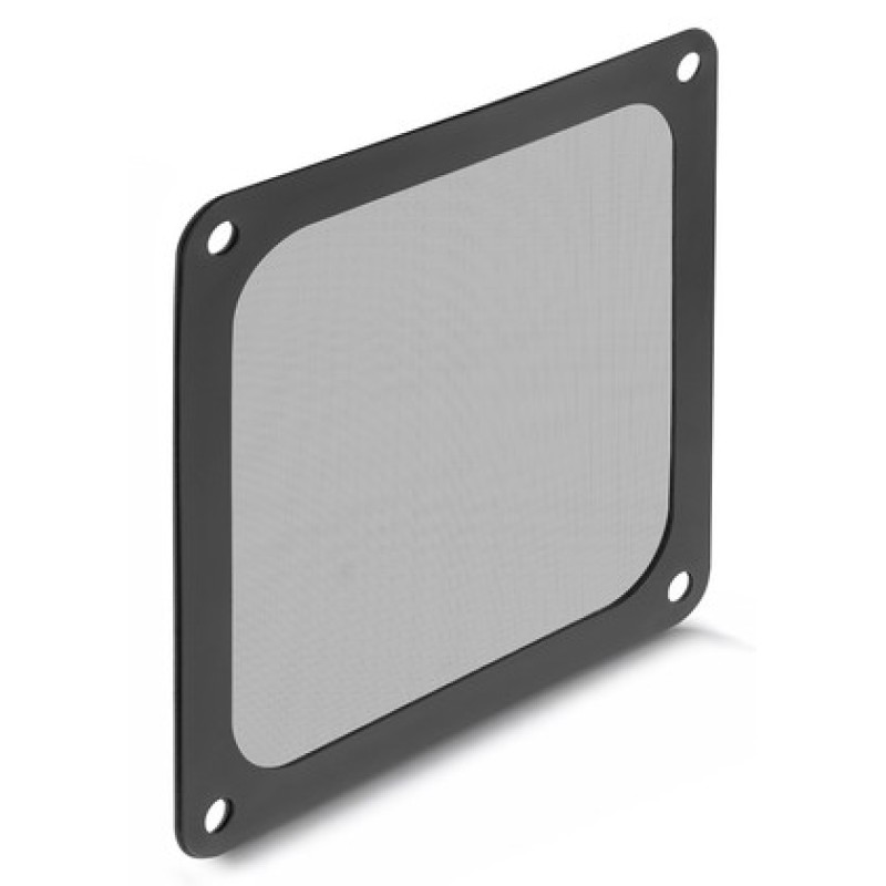 DELOCK DELOCK φίλτρο σκόνης για 120mm ανεμιστήρα 67717, μαγνητικό, μαύρο