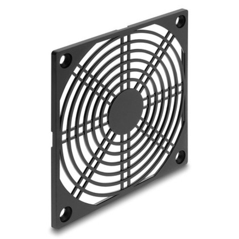 DELOCK DELOCK σχάρα για 120mm ανεμιστήρα 67664, πλαστική, μαύρη